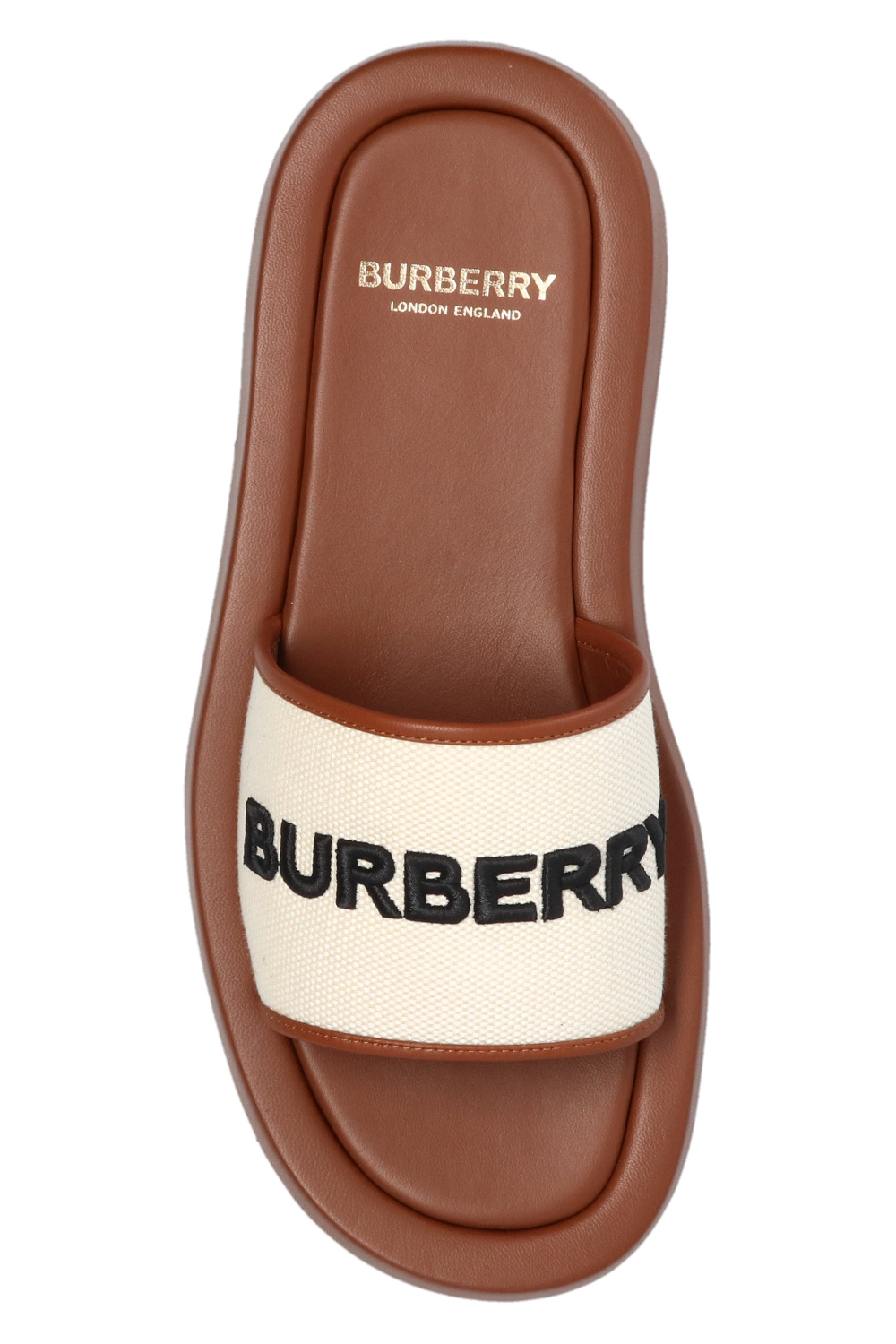 Burberry on sale slides womens